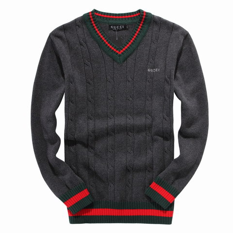 Pull Gucci Gris Pour Homme Pas Cher